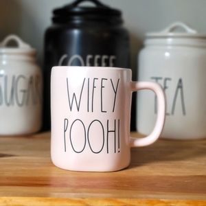 Rae Dunn Pink Wifey Pooh Mug